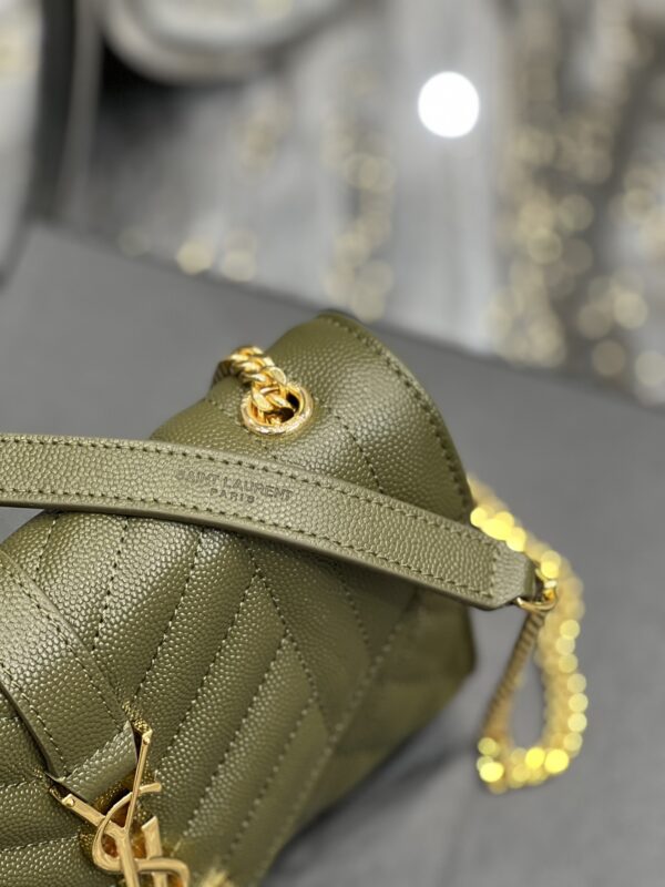 [REP 1:1] Saint Laurent Small Bag In Mix Matelasse For Women 8.2in/21cm YSL