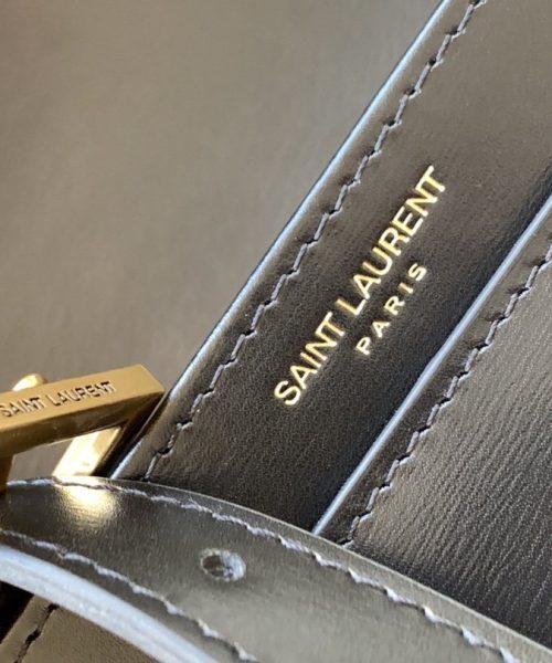 [REP 1:1] Saint Laurent Solferino Medium Satchel Bag In Box Black With Gold Hardware For Women 9in/23cm YSL 6343050SX0W1000