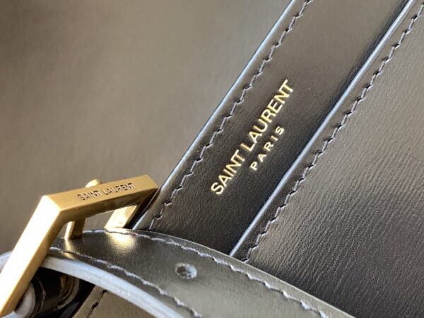 [REP 1:1] Saint Laurent Solferino Medium Satchel Bag In Box Black With Gold Hardware For Women 9in/23cm YSL 6343050SX0W1000