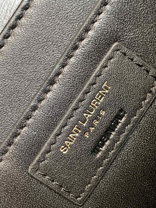 [REP 1:1] Saint Laurent Solferino Medium Satchel Bag In Box Black With Gold Hardware For Women 9in/23cm YSL 6343050SX0W1000