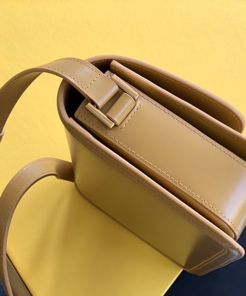 [REP 1:1] Saint Laurent Solferino Medium Satchel Bag In Box Brown For Women 9in/23cm YSL 6343050SX0W2357