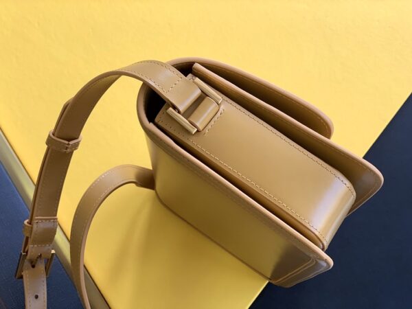 [REP 1:1] Saint Laurent Solferino Medium Satchel Bag In Box Brown For Women 9in/23cm YSL 6343050SX0W2357