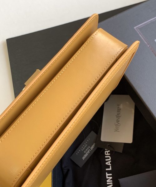[REP 1:1] Saint Laurent Solferino Medium Satchel Bag In Box Brown For Women 9in/23cm YSL 6343050SX0W2357
