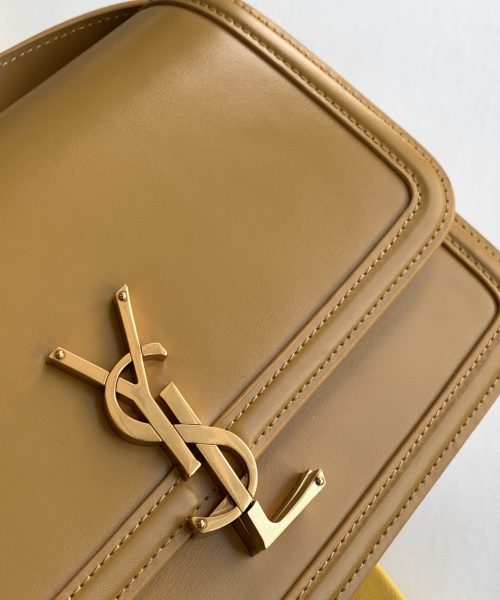 [REP 1:1] Saint Laurent Solferino Medium Satchel Bag In Box Brown For Women 9in/23cm YSL 6343050SX0W2357