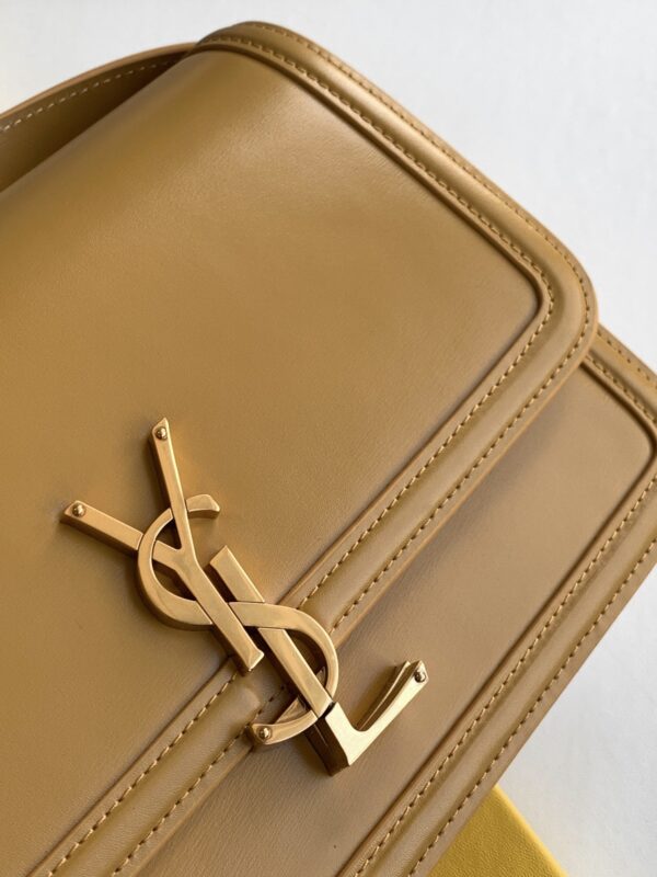 [REP 1:1] Saint Laurent Solferino Medium Satchel Bag In Box Brown For Women 9in/23cm YSL 6343050SX0W2357