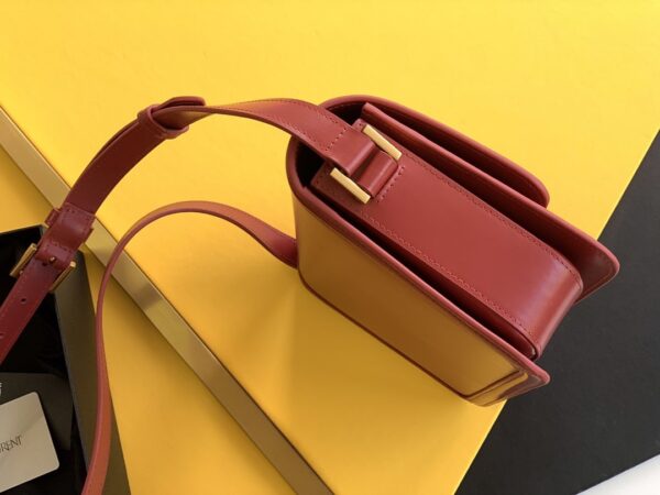 [REP 1:1] Saint Laurent Solferino Medium Satchel Bag In Box Red With Gold Hardware For Women 9in/23cm YSL 6343050SX0W6805