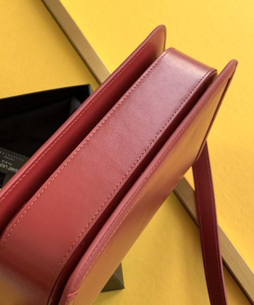 [REP 1:1] Saint Laurent Solferino Medium Satchel Bag In Box Red With Gold Hardware For Women 9in/23cm YSL 6343050SX0W6805