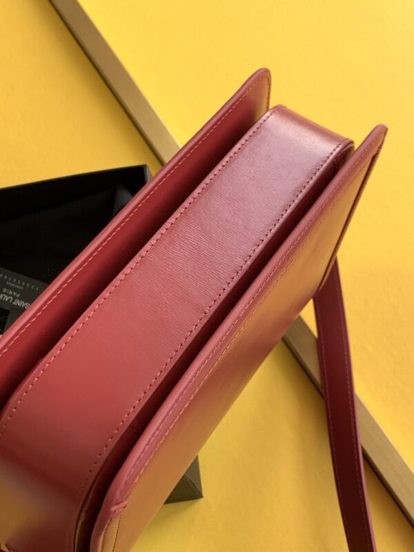 [REP 1:1] Saint Laurent Solferino Medium Satchel Bag In Box Red With Gold Hardware For Women 9in/23cm YSL 6343050SX0W6805