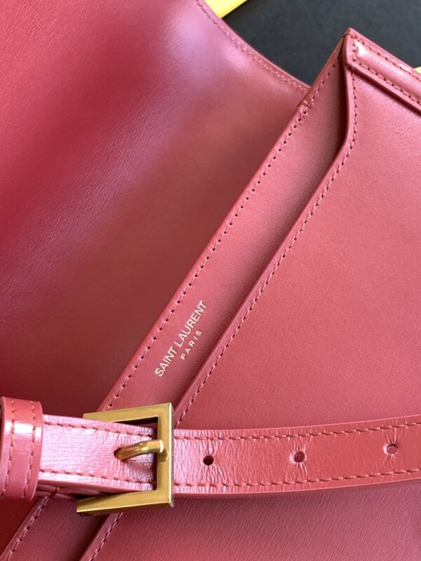[REP 1:1] Saint Laurent Solferino Medium Satchel Bag In Box Red With Gold Hardware For Women 9in/23cm YSL 6343050SX0W6805