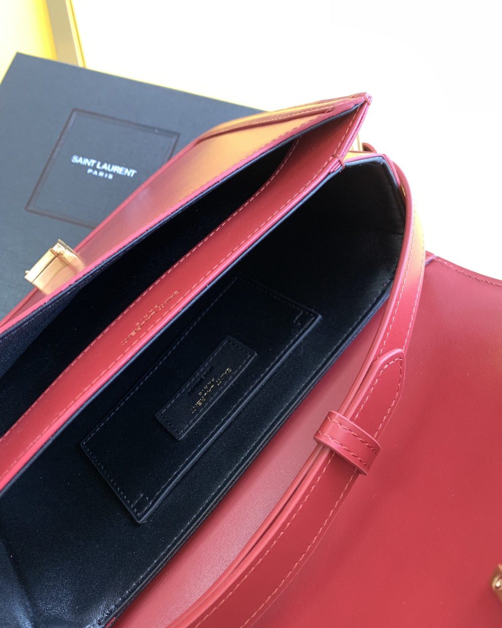 [REP 1:1] Saint Laurent Solferino Medium Satchel Bag In Box Red With Gold Hardware For Women 9in/23cm YSL 6343050SX0W6805
