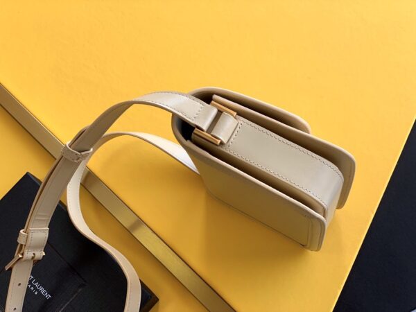[REP 1:1] Saint Laurent Solferino Small Satchel Bag Beige In Box With Gold Hardware 7.4in/19cm YSl 6343060SX0W9207