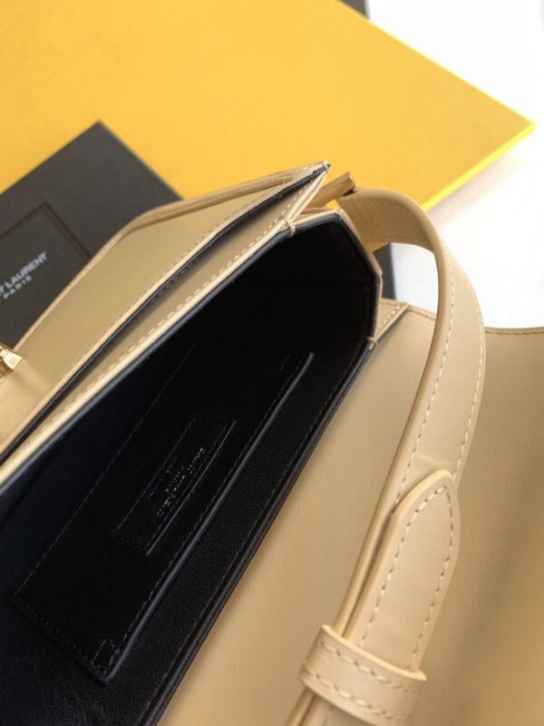 [REP 1:1] Saint Laurent Solferino Small Satchel Bag Beige In Box With Gold Hardware 7.4in/19cm YSl 6343060SX0W9207