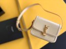 [REP 1:1] Saint Laurent Solferino Small Satchel Bag Beige In Box With Gold Hardware 7.4in/19cm YSl 6343060SX0W9207