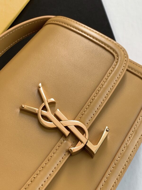 [REP 1:1] Saint Laurent Solferino Small Satchel Bag Brown In Box 7.4in/19cm YSl