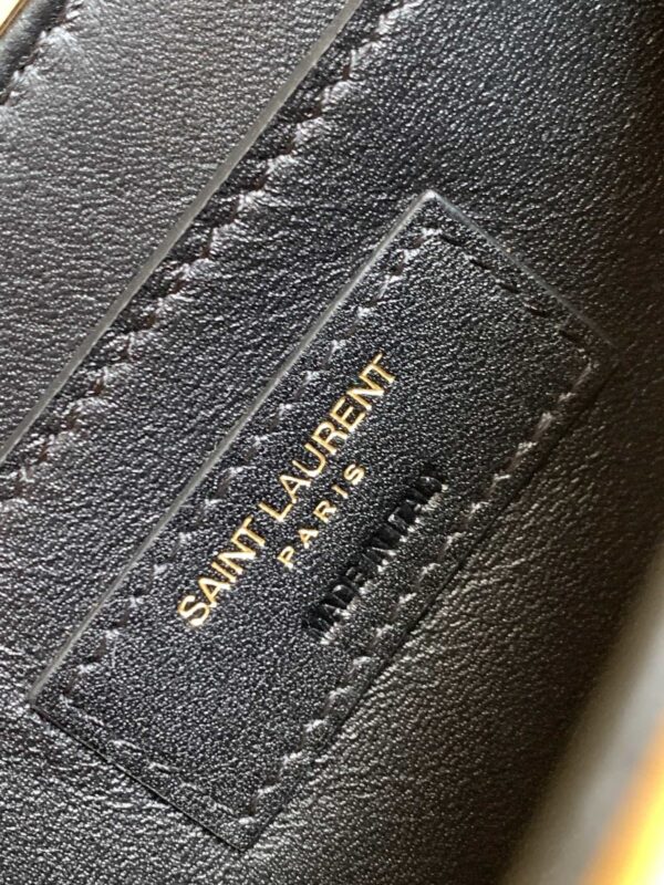 [REP 1:1] Saint Laurent Solferino Small Satchel Bag Brown In Box 7.4in/19cm YSl
