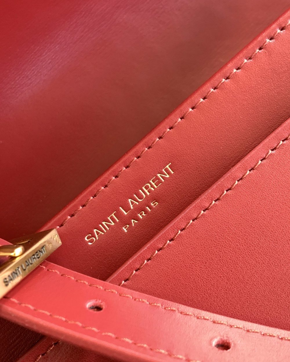 [REP 1:1] Saint Laurent Solferino Small Satchel Bag Red In Box With Gold Hardware 7.4in/19cm YSl 6343060SX0W6805