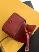 [REP 1:1] Saint Laurent Solferino Small Satchel Bag Red In Box With Gold Hardware 7.4in/19cm YSl 6343060SX0W6805