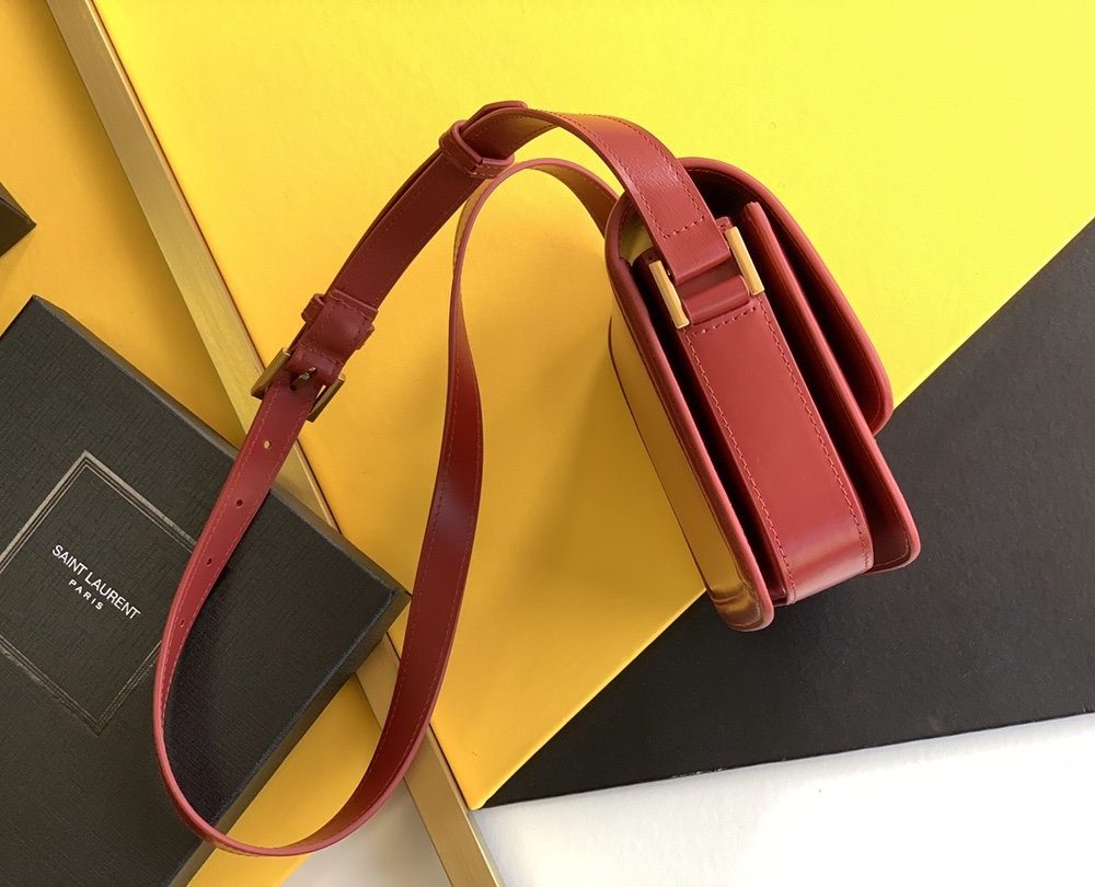 [REP 1:1] Saint Laurent Solferino Small Satchel Bag Red In Box With Gold Hardware 7.4in/19cm YSl 6343060SX0W6805