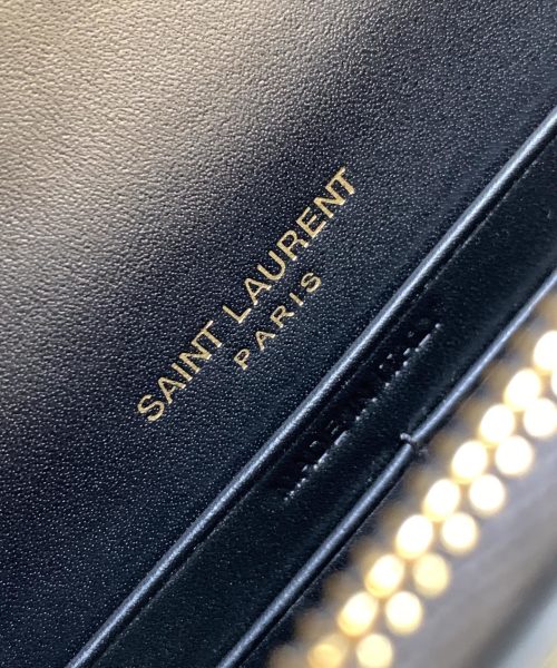 [REP 1:1] Saint Laurent Sunset Chain Bag With Gold Hardware For Women 7.4in/19cm YSL 533026DND1J1000