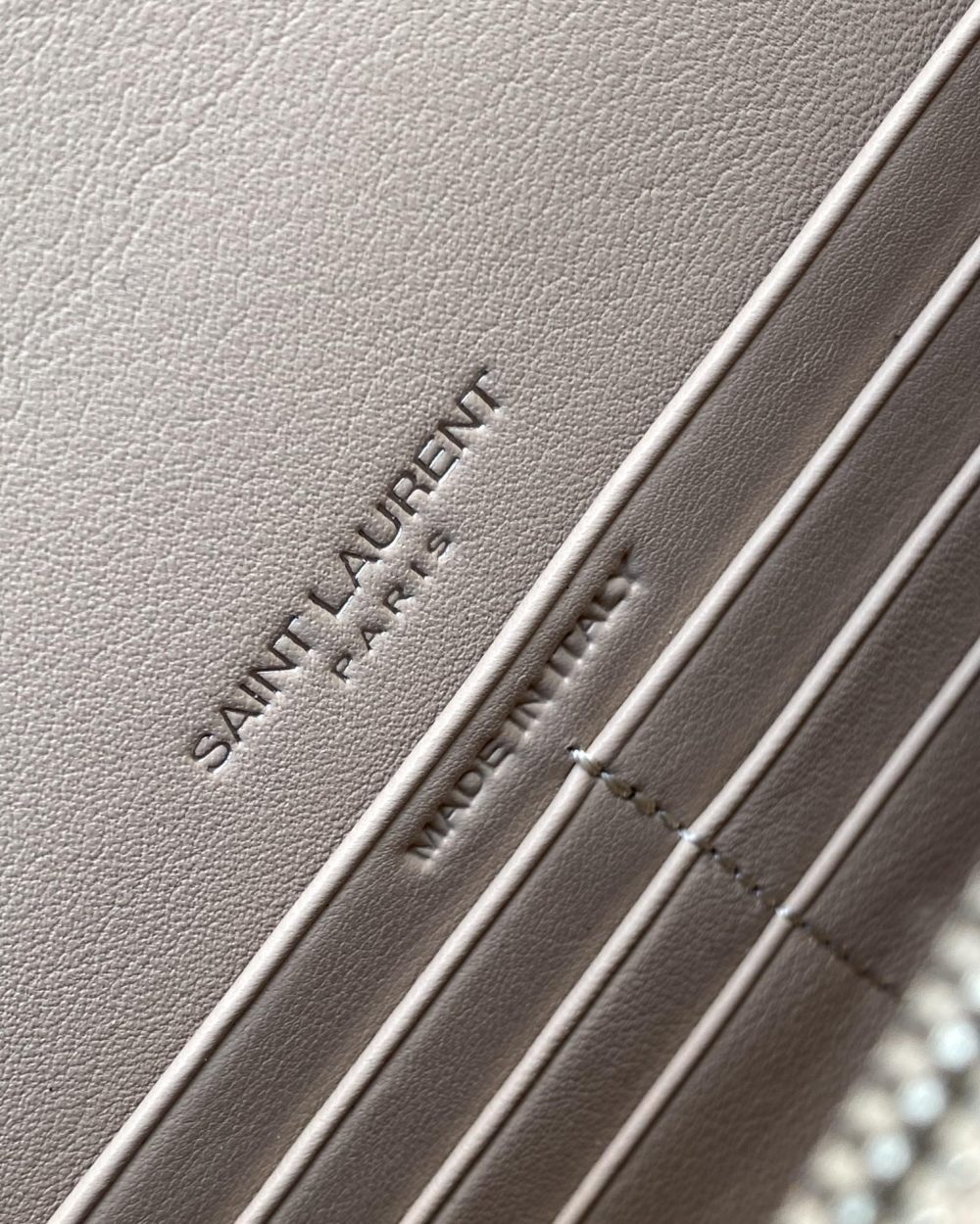 [REP 1:1] Saint Laurent Sunset Chain Bag With Silver Hardware For Women 7.4in/19cm YSL 533026DND1N9207