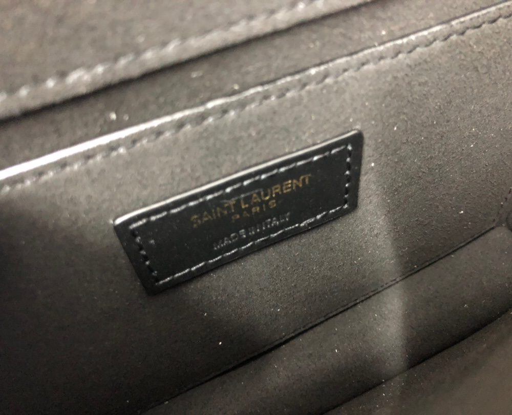 [REP 1:1] Saint Laurent Sunset Chain Wallet Black For Women 8.2in/21cm YSL