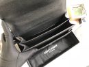 [REP 1:1] Saint Laurent Sunset Medium Chain Bag Black For Women 8.6in/22cm YSL 442906D420W1000