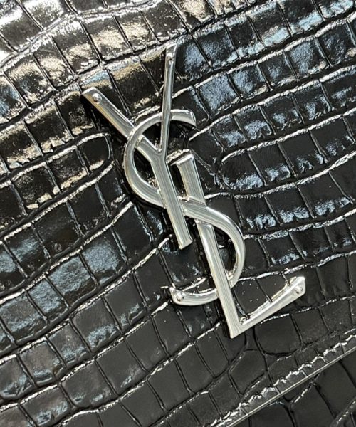 [REP 1:1] Saint Laurent Sunset Medium Chain Bag Black For Women 8.6in/22cm YSL 442906DND0U1000