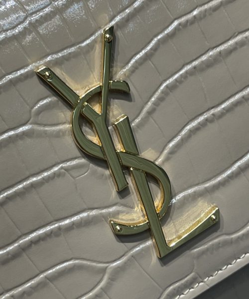 [REP 1:1] Saint Laurent Sunset Medium Chain Bag For Women 8.6in/22cm Beige YSL 442906DND0J2721