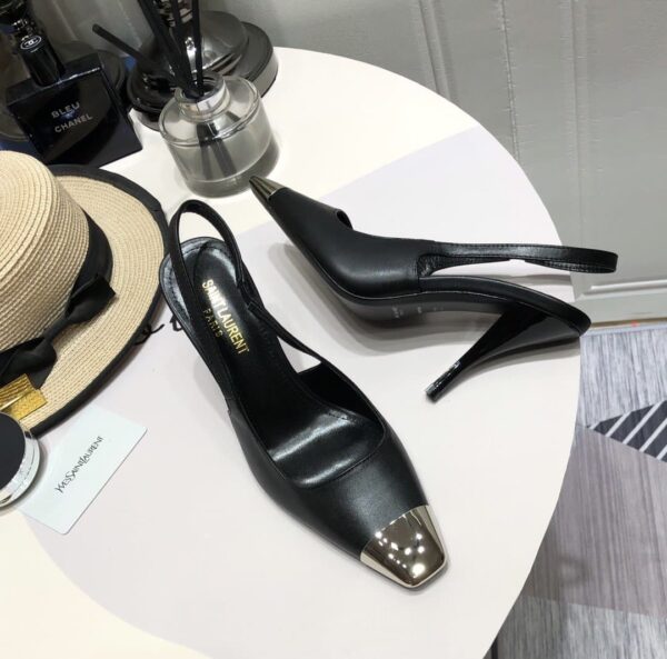 Saint Laurent Women's Blade Slingback Pumps Black For Women YSL