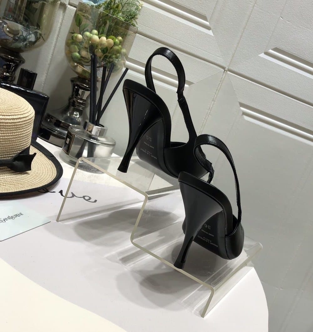 Saint Laurent Women's Blade Slingback Pumps Black For Women YSL