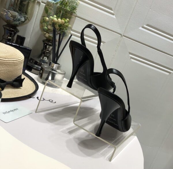 Saint Laurent Women's Blade Slingback Pumps Black For Women YSL