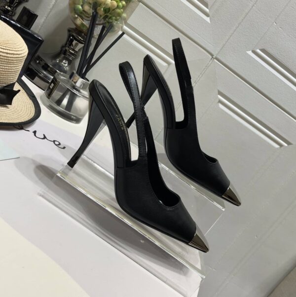 Saint Laurent Women's Blade Slingback Pumps Black For Women YSL