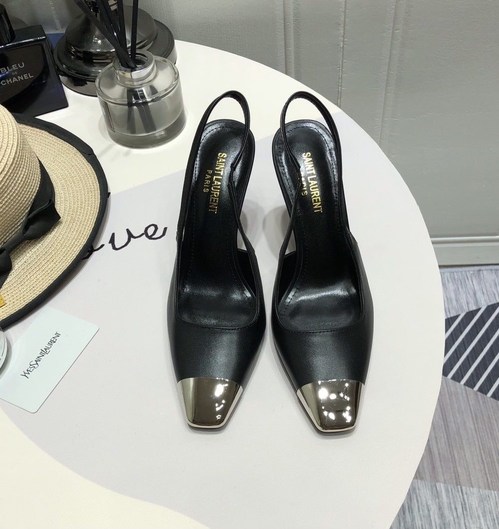 Saint Laurent Women's Blade Slingback Pumps Black For Women YSL