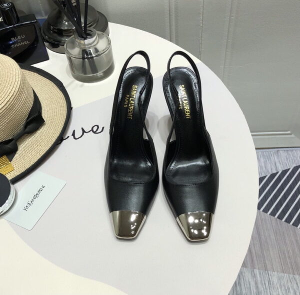 Saint Laurent Women's Blade Slingback Pumps Black For Women YSL