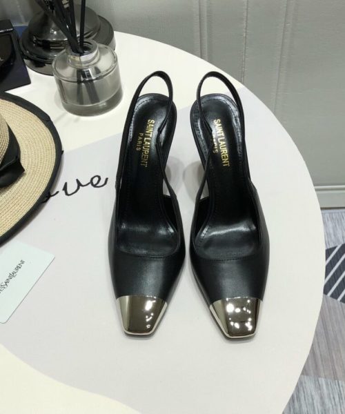 Saint Laurent Women's Blade Slingback Pumps Black For Women YSL