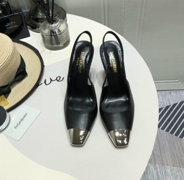 Saint Laurent Women's Blade Slingback Pumps Black For Women YSL