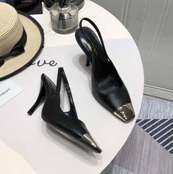 Saint Laurent Women's Blade Slingback Pumps Black For Women YSL