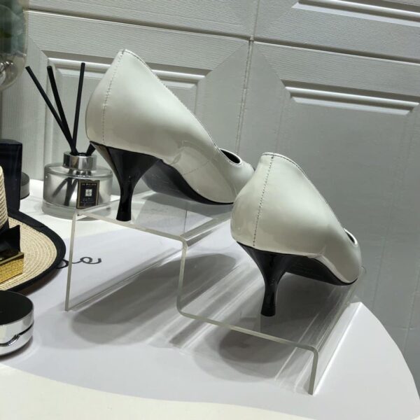 Saint Laurent Women's Blade Slingback Pumps White For Women YSL