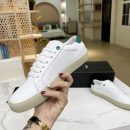 Saint Laurent Women's Court Classic Sl/06 Embroidered Sneakers Green For Women YSL