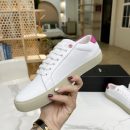 Saint Laurent Women's Court Classic Sl/06 Embroidered Sneakers Pink For Women YSL