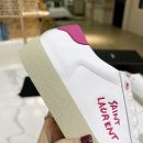 Saint Laurent Women's Court Classic Sl/06 Embroidered Sneakers Pink For Women YSL