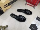Saint Laurent Women's Tribute Flat Mules Black For Women YSL
