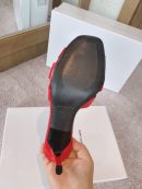 Saint Laurent Women's Tribute Heeled Mules Red For Women YSL