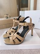 Saint Laurent Women's Tribute Sandals Beige For Women YSL
