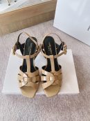 Saint Laurent Women's Tribute Sandals Beige For Women YSL