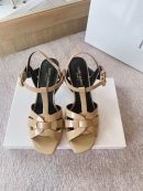 Saint Laurent Women's Tribute Sandals Beige For Women YSL