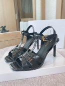 Saint Laurent Women's Tribute Sandals Black For Women YSL 6206731YQ001000