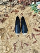 Saint Laurent Women's Ysl Embroidered Espadrilles Black For Women YSL 458573B34001000