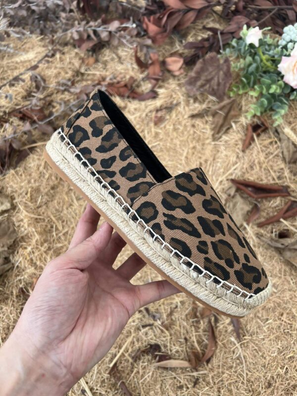 Saint Laurent Women's Ysl Embroidered Espadrilles Brown For Women YSL
