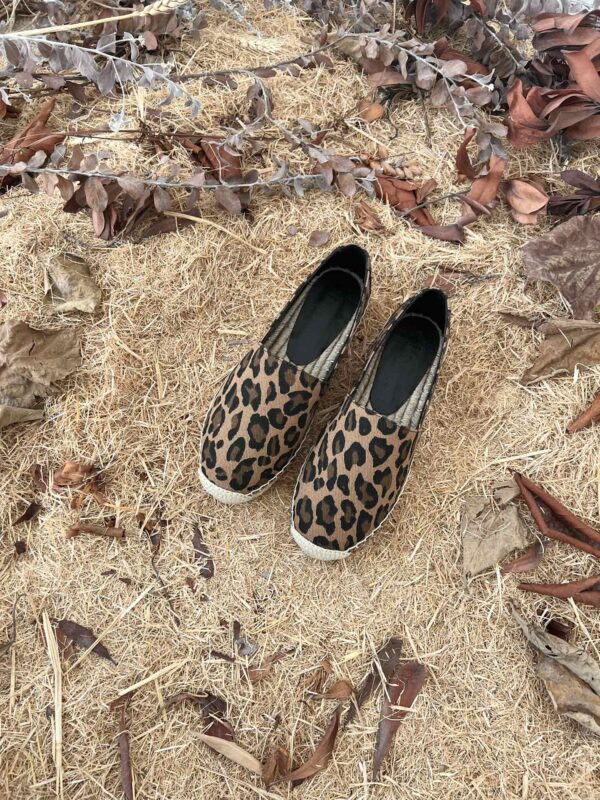 Saint Laurent Women's Ysl Embroidered Espadrilles Brown For Women YSL